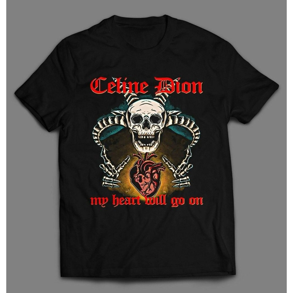 HEAVY METAL CELINE Funny Metal Mashup Shirt